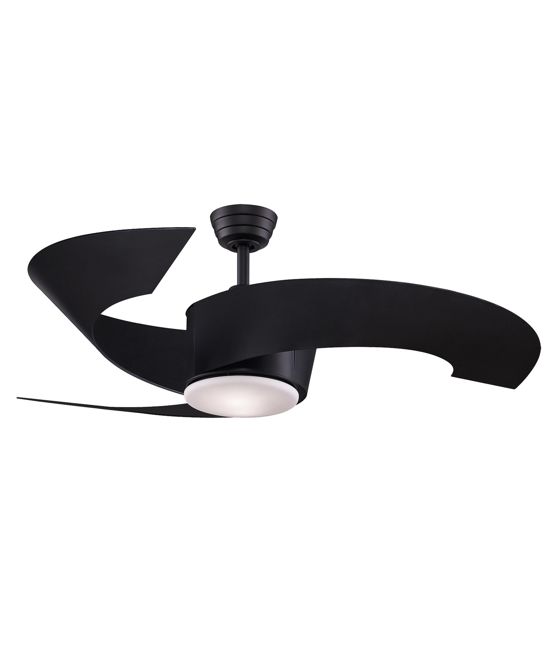 Fanimation Fp Torto Inch Blade Ceiling Fan Capitol - Shown In Black Finish And White Opal Frosted Glass fanimation fp torto inch blade ceiling fan capitol - shown in black finish and white opal frosted glass