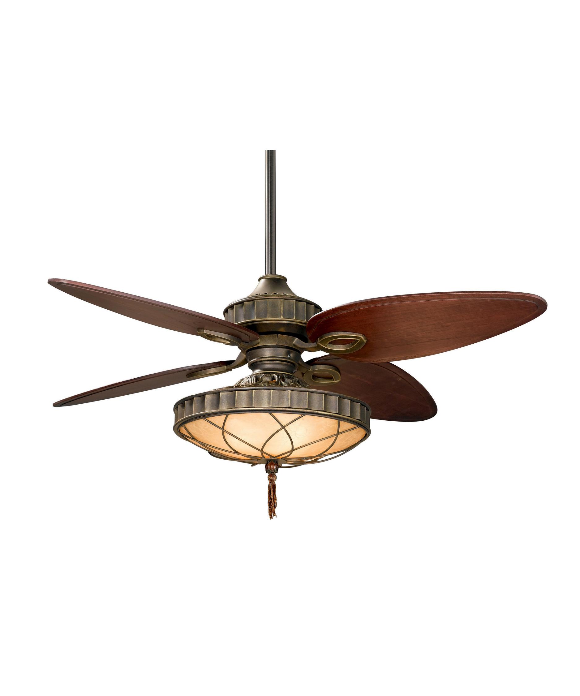 56 Inch Ceiling Fans With Lights Shown In Veian Bronze Finish And Amber Gl Fanimation Lauren Brooks Bayhill 56 Inch 4 Blade Ceiling Fan